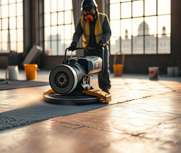 Czy szlifowanie posadzek w Warszawie opłaca się przed żywicą?