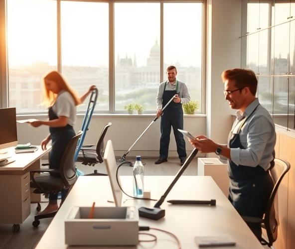 Jak usługi sprzątania w Warszawie pomogą małym firmom oszczędzić czas?