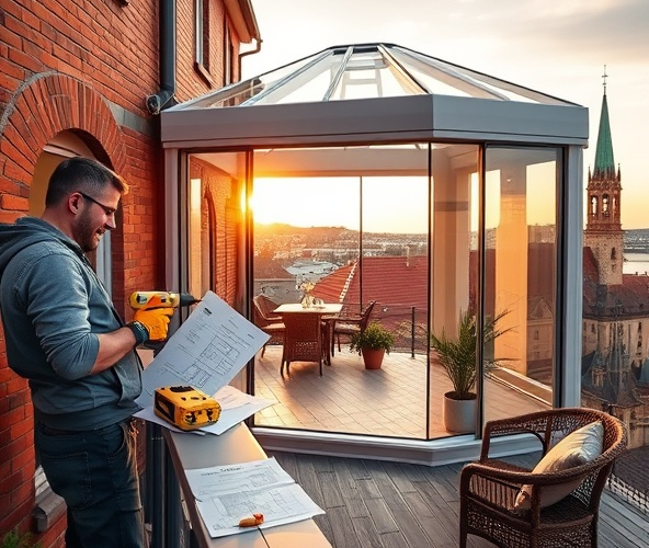 Czy samodzielna szklana zabudowa tarasu w Toruniu się opłaca?