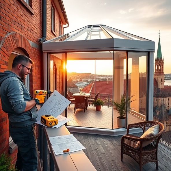 zabudowa tarasu toruń