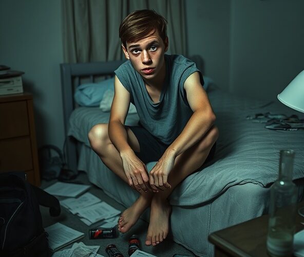 Jakie objawy uzależnienia od metamfetaminy u nastolatka są alarmowe?