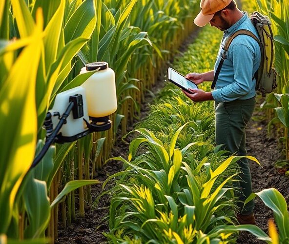 Czy punktowe zwalczanie chwastów w kukurydzy opłaca się początkującym?