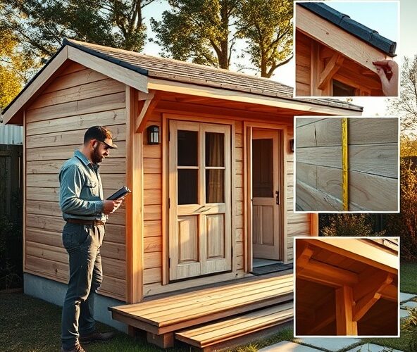 Jak sprawdzić jakość domku ogrodowego z tarasem przed zakupem?