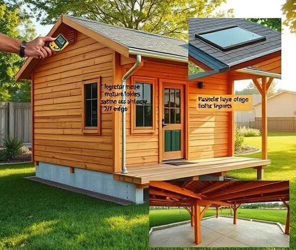 Jak sprawdzić jakość domku ogrodowego z tarasem przed zakupem?