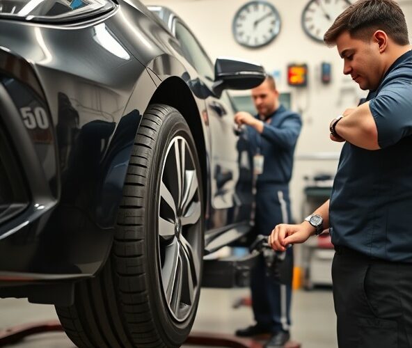 Ile czasu trwa ustawienie zbieżności dla kierowcy po wymianie opon?