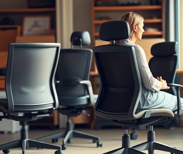 Jakie fotele biurowe warto kupić używane do 600 zł przy bólu lędźwi?
