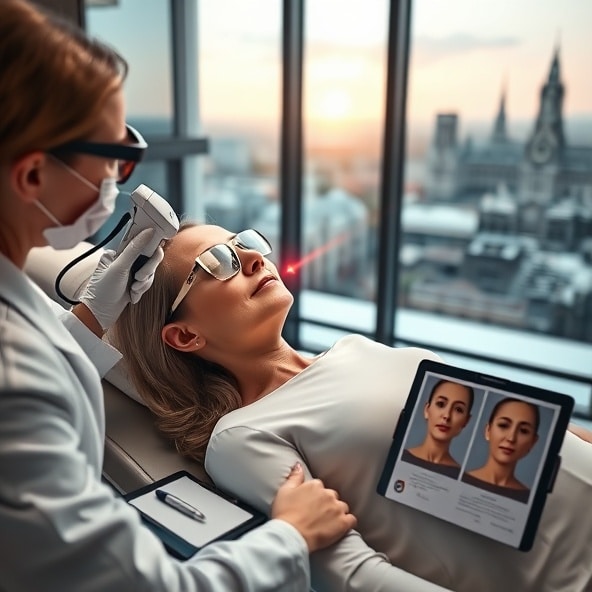 laserowy lifting twarzy warszawa