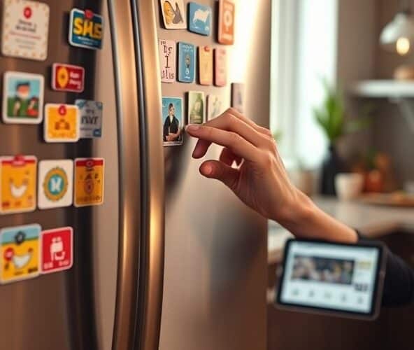 Jak magnes reklamowy na lodówkę zwiększy konwersję e‑sklepu?