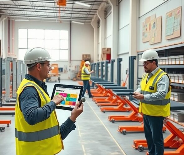 Jak wdrożyć harmonogram serwisu w wypożyczalni podnośników do płyt g-k?