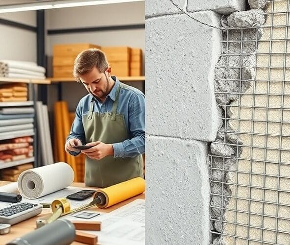 Jak właściciel domu dobrać siatki zbrojeniowe Nystal, oszczędzając materiał?