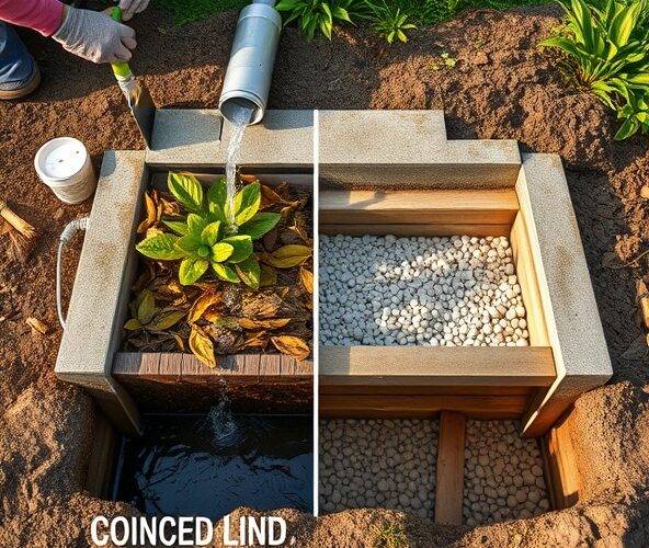 Jak czyścić skrzynki retencyjno-rozsączające na działce, by uniknąć zatorów?