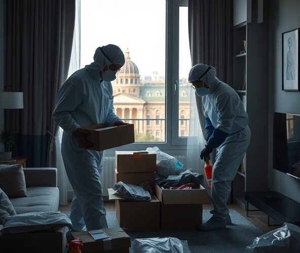 Czy sprzątanie po zmarłych w Warszawie wymaga zgłoszenia do służb?