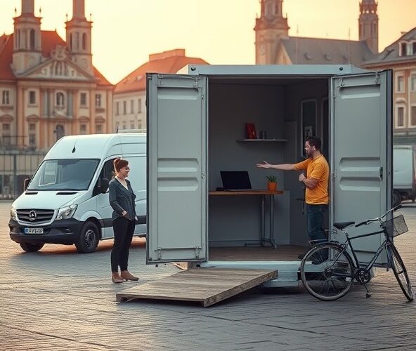 Czy w Poznaniu warto kupić używany kontener socjalny dla mikrofirmy?