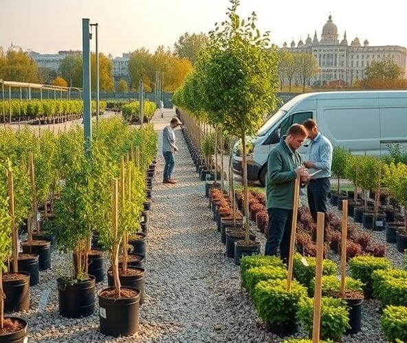Jak w Warszawie wybrać szkółki roślin do nasadzeń przed sprzedażą?