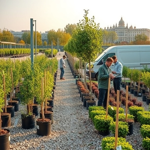 szkółki roślin warszawa