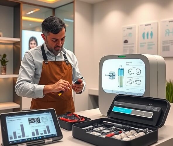 Jak właściciel salonu obniży koszty serwisu urządzenia do oczyszczania wodorowego?