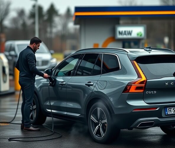 Czy Volvo XC 40 hybryda zużyje znacząco więcej paliwa bez ładowania?