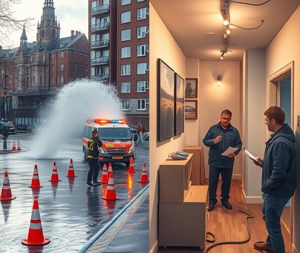 Wyciek wody w Płocku: zgłaszać pogotowiu czy spółdzielni?