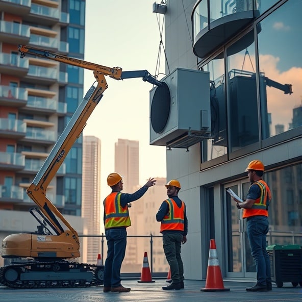 wynajem mini żurawi