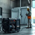 agregat prądotwórczy diesel honda