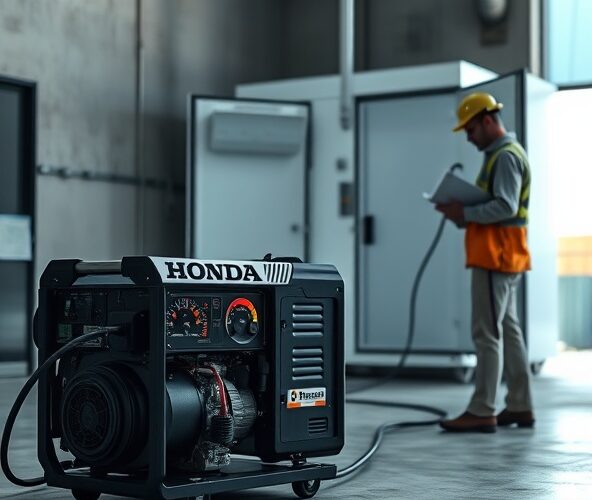 Jaką rezerwę mocy powinien mieć agregat diesel Honda do chłodni 3kW?