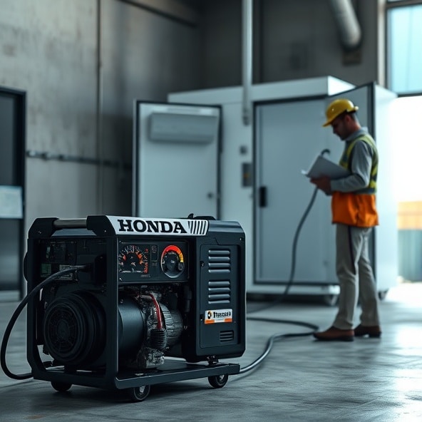 agregat prądotwórczy diesel honda