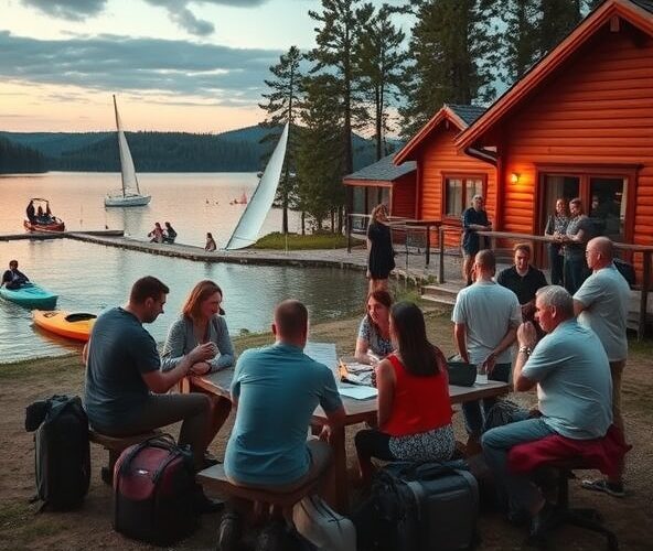 Jak zaplanować budżet imprezy integracyjnej dla firmy na Mazurach przy 2 noclegach i atrakcjach na wodzie?