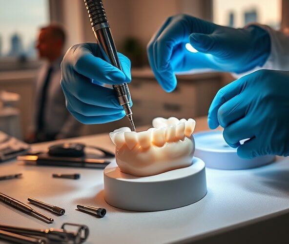 Ile kosztuje naprawa akrylowej protezy zębowej w Bielanach (Warszawa)?