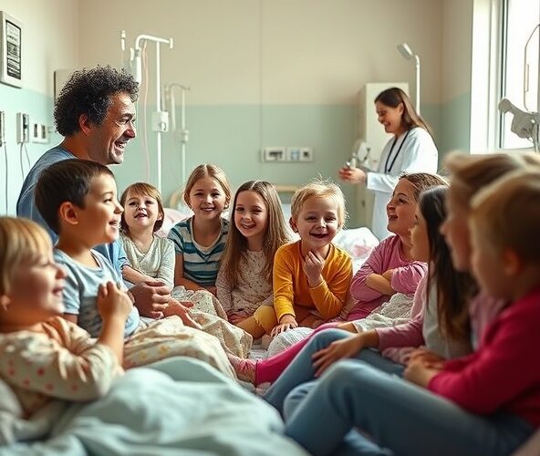 Terapia śmiechem dla dzieci hospitalizowanych: jak zmniejszyć lęk?