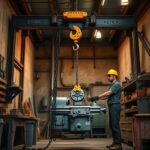 dźwignik zębatkowy ręczny