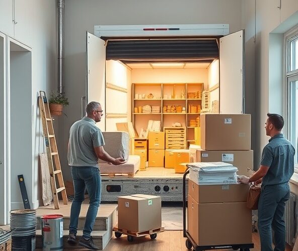 Jak wybrać kompleksową przeprowadzkę z magazynowaniem przy remoncie mieszkania?