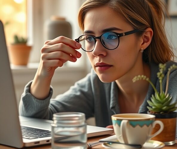 Jak wybrać krem pod oczy na poranne opuchnięcia i sine cienie u osoby pracującej przy komputerze?