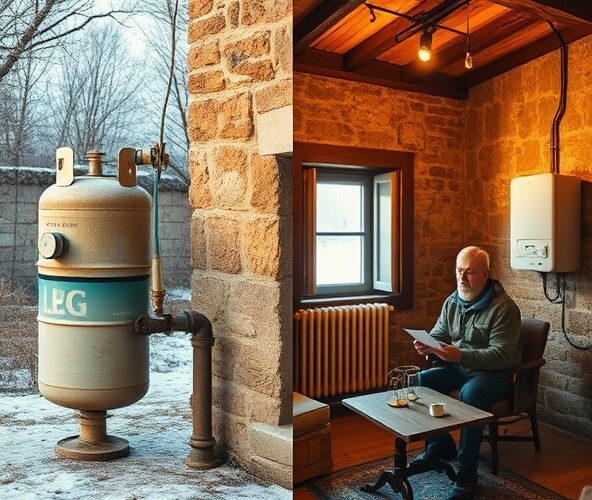 Czy ogrzewanie gazowe z butli przydomowej opłaca się w starym domu?