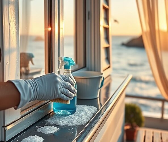 Jak konserwować parapety zewnętrzne aluminiowe marki nad morzem?