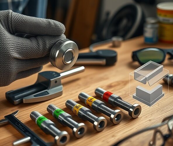 Jak bezpiecznie dobrać śruby z uchem do magnesów dla osoby prywatnej?