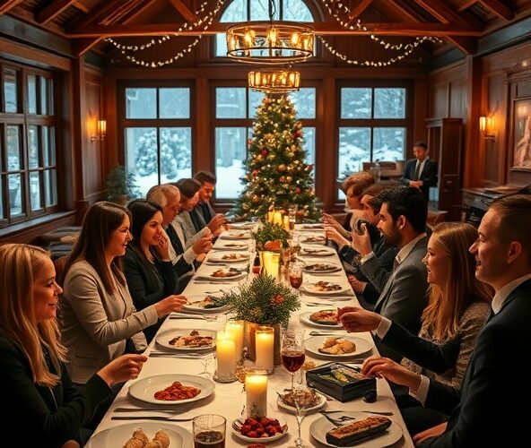 Jak zaplanować firmową imprezę wigilijną w Grodzisku Mazowieckim z cateringiem do 150 zł na osobę?