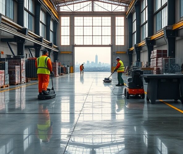 Jak obniżyć koszty czyszczenia hal produkcyjnych w Katowicach?