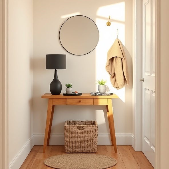 konsola drewniana stylowa