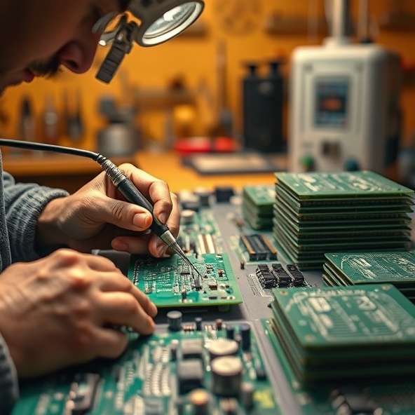 montaż przewlekany tht