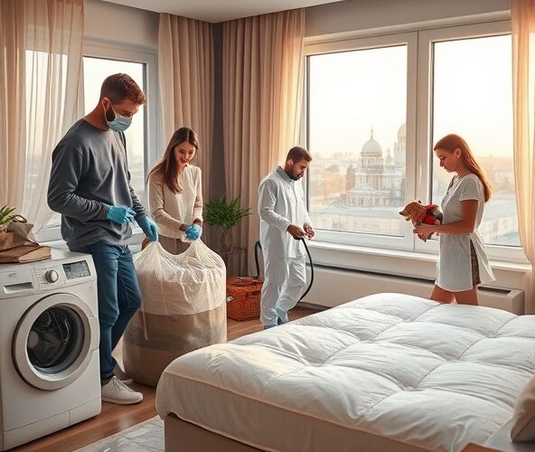 Jak przygotować mieszkanie do usuwania pluskiew w Warszawie przy zachowaniu bezpieczeństwa dla dzieci i zwierząt?