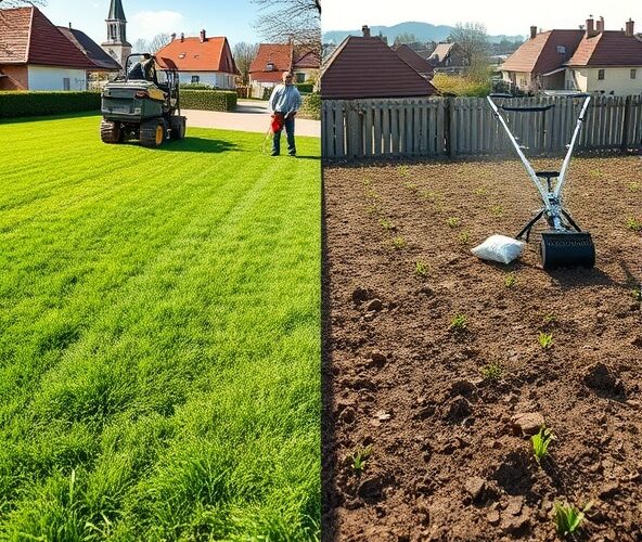 Co wybrać: rolka czy siew przy zakładaniu trawników w Piastowie?